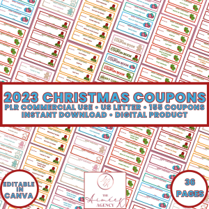 2023 Christmas Coupons - PLR Rights