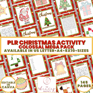 Christmas Activity Colossal Mega Pack - PLR Rights