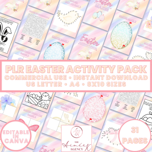 Easter Activity Pack - PLR Rights