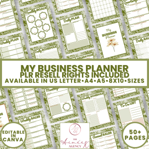 My Business Planner - PLR Resell Rights