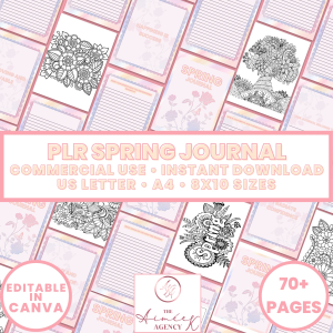 Spring Journal - PLR Rights