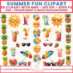 Summer Fun Clipart Pack
