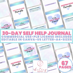 30-Day Self Help Journal - PLR Rights