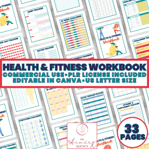 Health & Fitness Workbook - PLR Rights