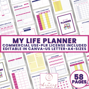 My Life Planner - PLR Rights