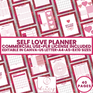 Self Love Planner - PLR Rights