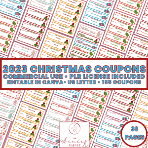 2023 Christmas Coupons - PLR Rights