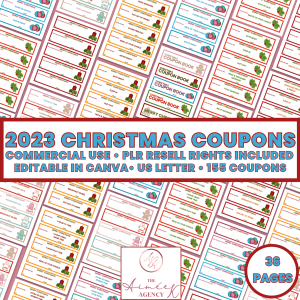 2023 Christmas Coupons - PLR Resell Rights