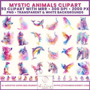 Mystic Animals Clipart Pack