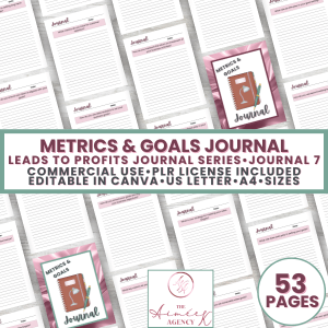 LTPJS7 - Metrics & Goals Journal - PLR License