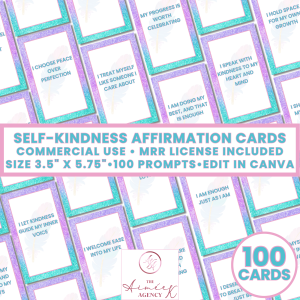 Self-Kindness Affirmation Card Deck- MRR