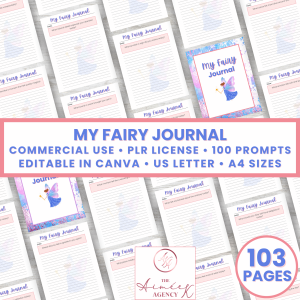 My Fairy Journal- PLR