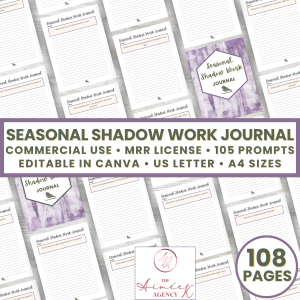 Seasonal Shadow Work Journal- MRR