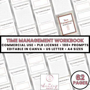 Time Management Workbook- PLR
