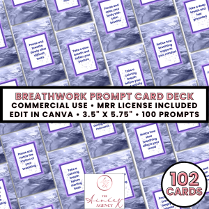 Breathwork Prompt Card Deck- MRR