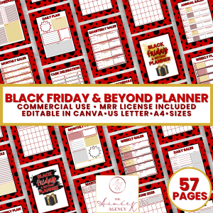 Black Friday & Beyond Planner- MRR