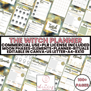 The Witch Planner- PLR