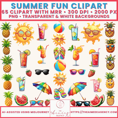 Summer Fun Clipart Pack