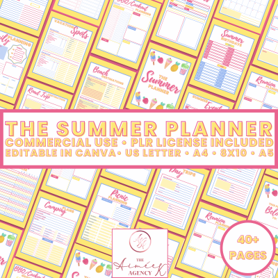 The Summer Planner - PLR Rights