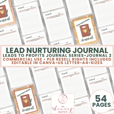 LTPJS2 - Lead Nurturing Journal - PLR Resell Rights