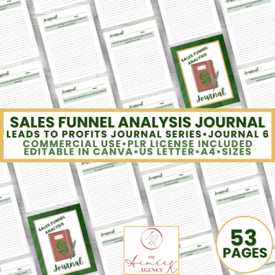 LTPJS6 - Sales Funnel Analysis Journal - PLR License