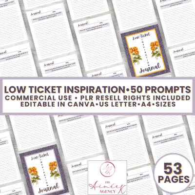 Low-Ticket Inspiration Journal - PLR Resell Rights