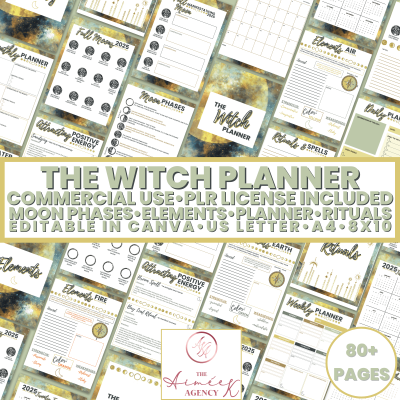 The Witch Planner - PLR Rights