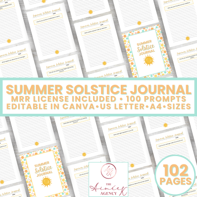 Summer Solstice Journal - MRR License