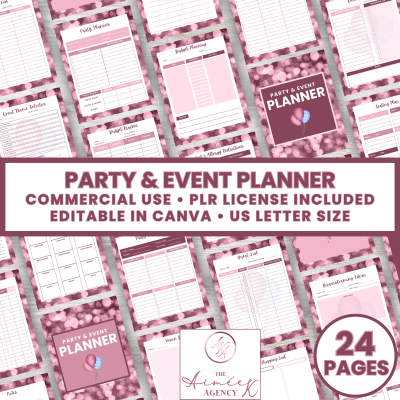 Party & Event Planner- PLR