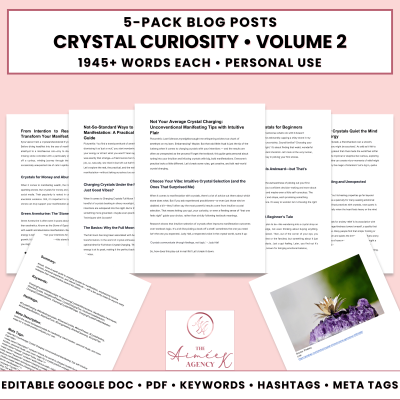 Crystal Curiosity Blog Post Pack V2- PU