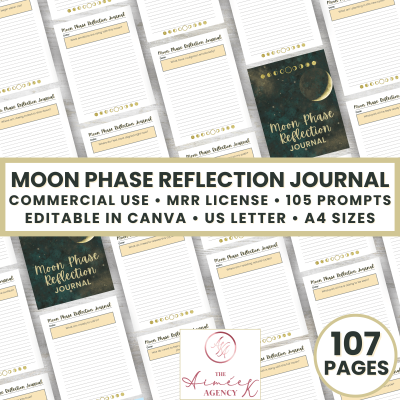 Moon Phase Reflection Journal- MRR
