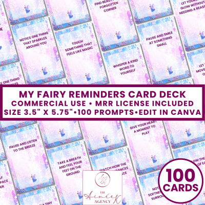 My Fairy Reminders Card Deck- MRR