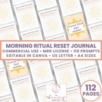 Morning Ritual Reset Journal- MRR