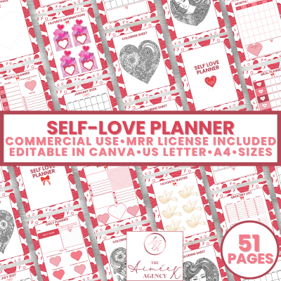 Self-Love Hearts Planner- MRR