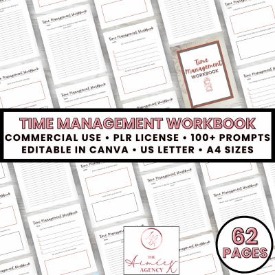 Time Management Workbook- PLR