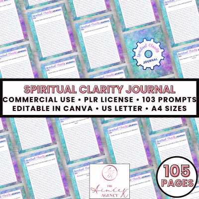 Spiritual Clarity Journal- PLR
