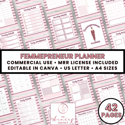 Femmepreneur Planner- MRR