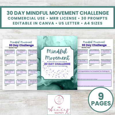 30 Day Mindful Movement Challenge- MRR