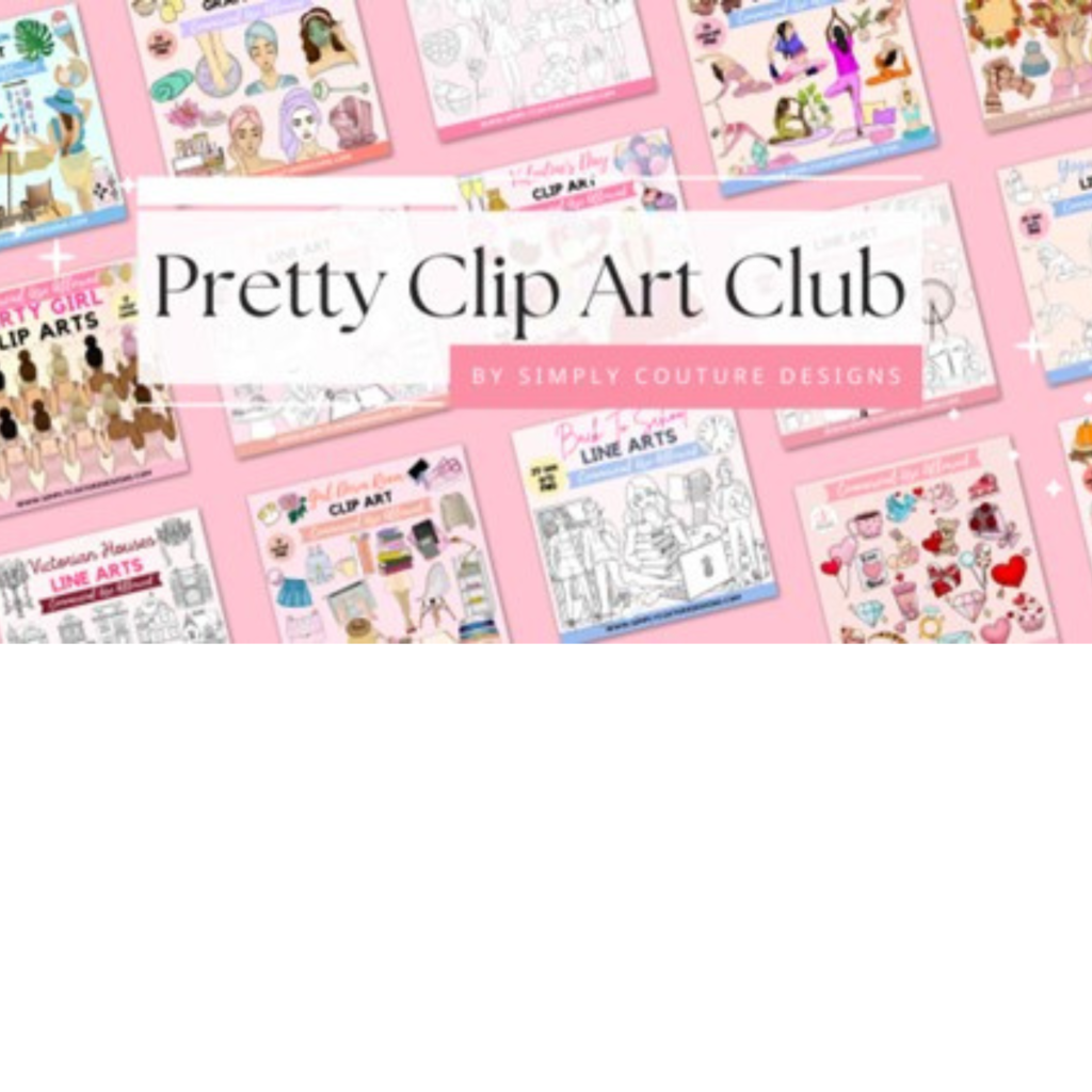 Pretty Clip Art Club from Simply Couture Design