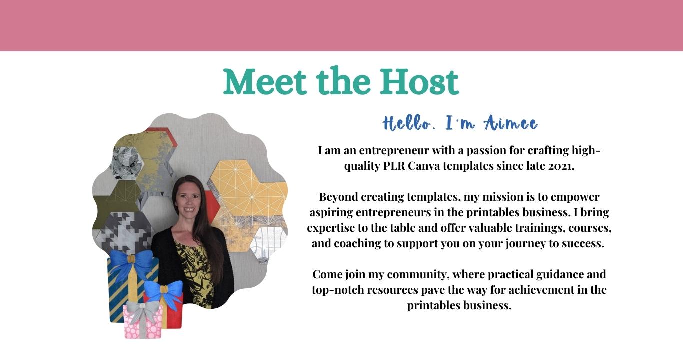 Meet the Host! Hello, I'm Aimee of The Aimee K Agency