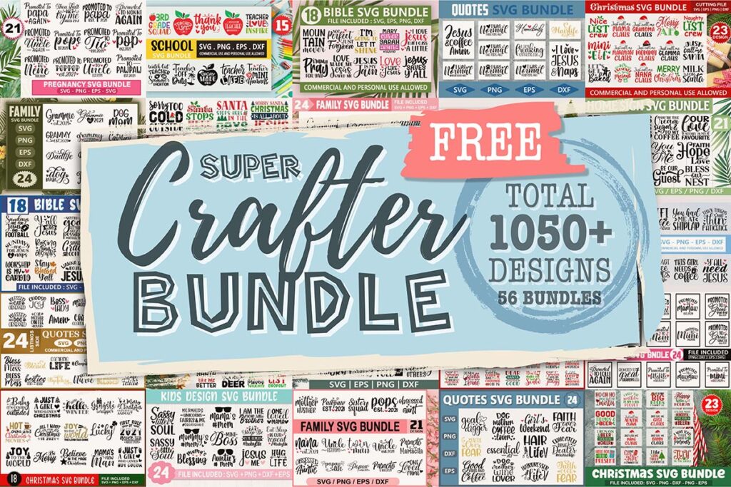 Super Crafter SVG Bundle from Creative Fabrica