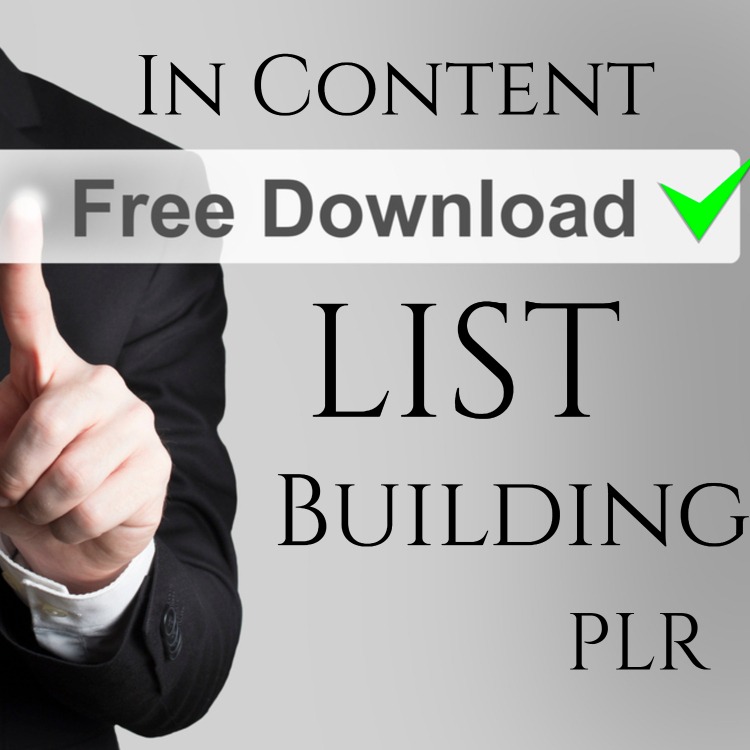 In-Content List Building PLR Pack from Piggy Makes Bank only $10, regularly $47, use coupon code julysurprise