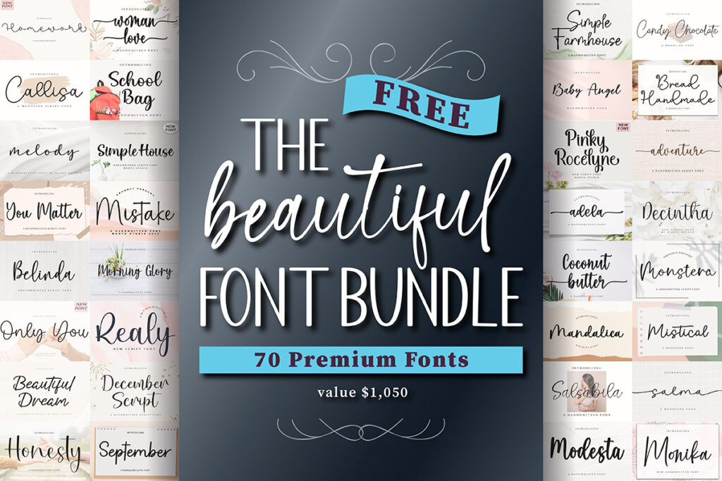 2024-10-24 - The Beautiful Font Bundle