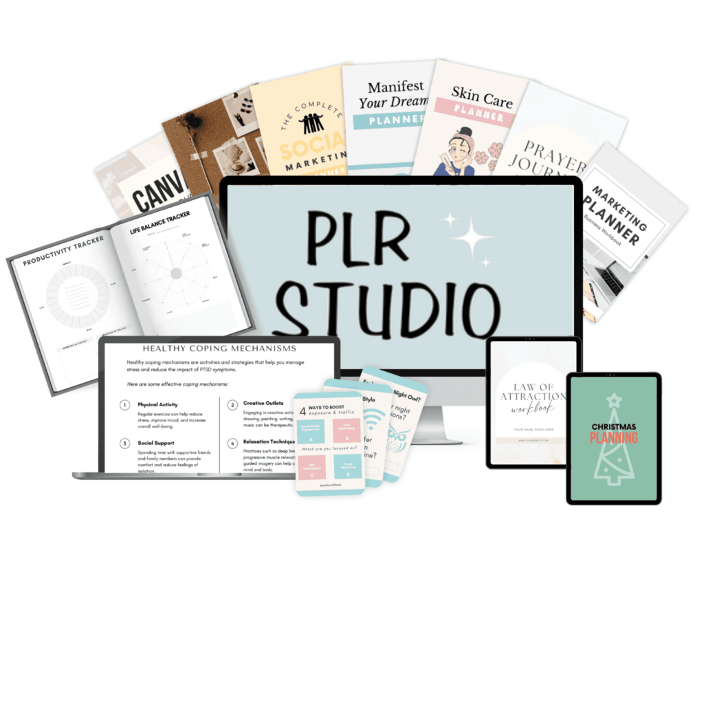 PLR Studio & All Access Pass on sale for Black Friday, from Snazzy Designs, available until December 2nd 2024!!