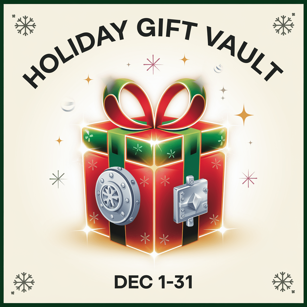 Holiday Gift Vault from The Blake Collective, available until December 31st 2024