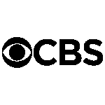 The CBS logo featuring a stylized eye on the left followed by the bold, black letters "CBS" on a white background.