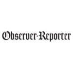Blackletter-style text logo reads "Observer-Reporter" on a white background.