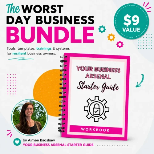 The Worst Day Business Bundle from Writer's Life for You, over $1,700 in free resources available from June 22nd to 28th 2026
